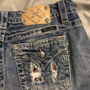 Miss Me denim Bermuda shorts size 30